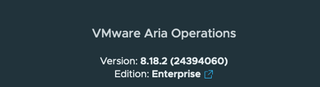 Update Aria Operations 8.18.2 via Lifecycle Manager